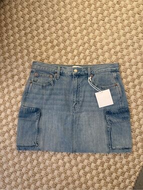 NWT Pistola Rhea Denim Skirt